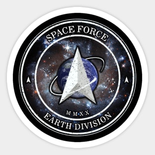 SPACE FORCE 2020 - EARTH (Alt Worn) [CIA-TP] Sticker